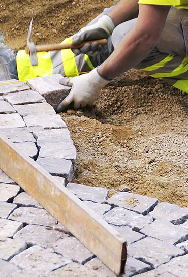 Alves Pavage : terrassement à Gouaix en Seine-et-Marne (77) & en Île-de-France